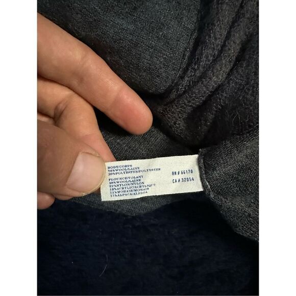 Leifsdottir Anthropologie Ruffle Longsleeve Button Down Sweater Sz Small B8 - Picture 5 of 8